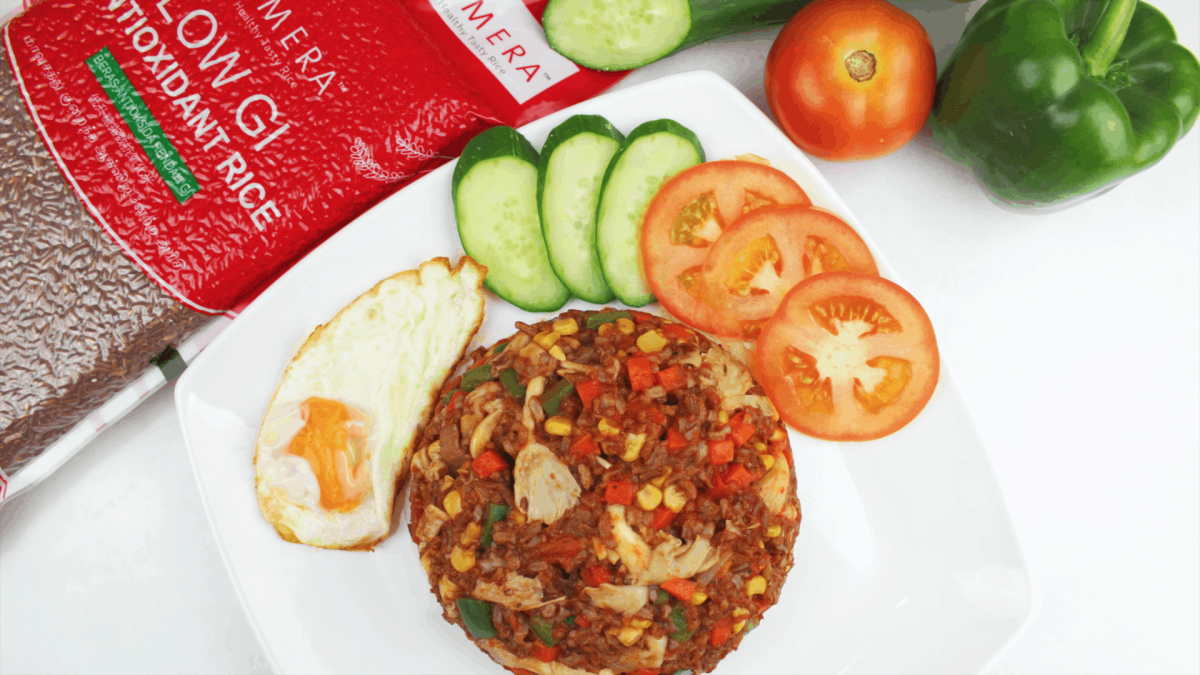 primera rice, fried rice, healthy recipe