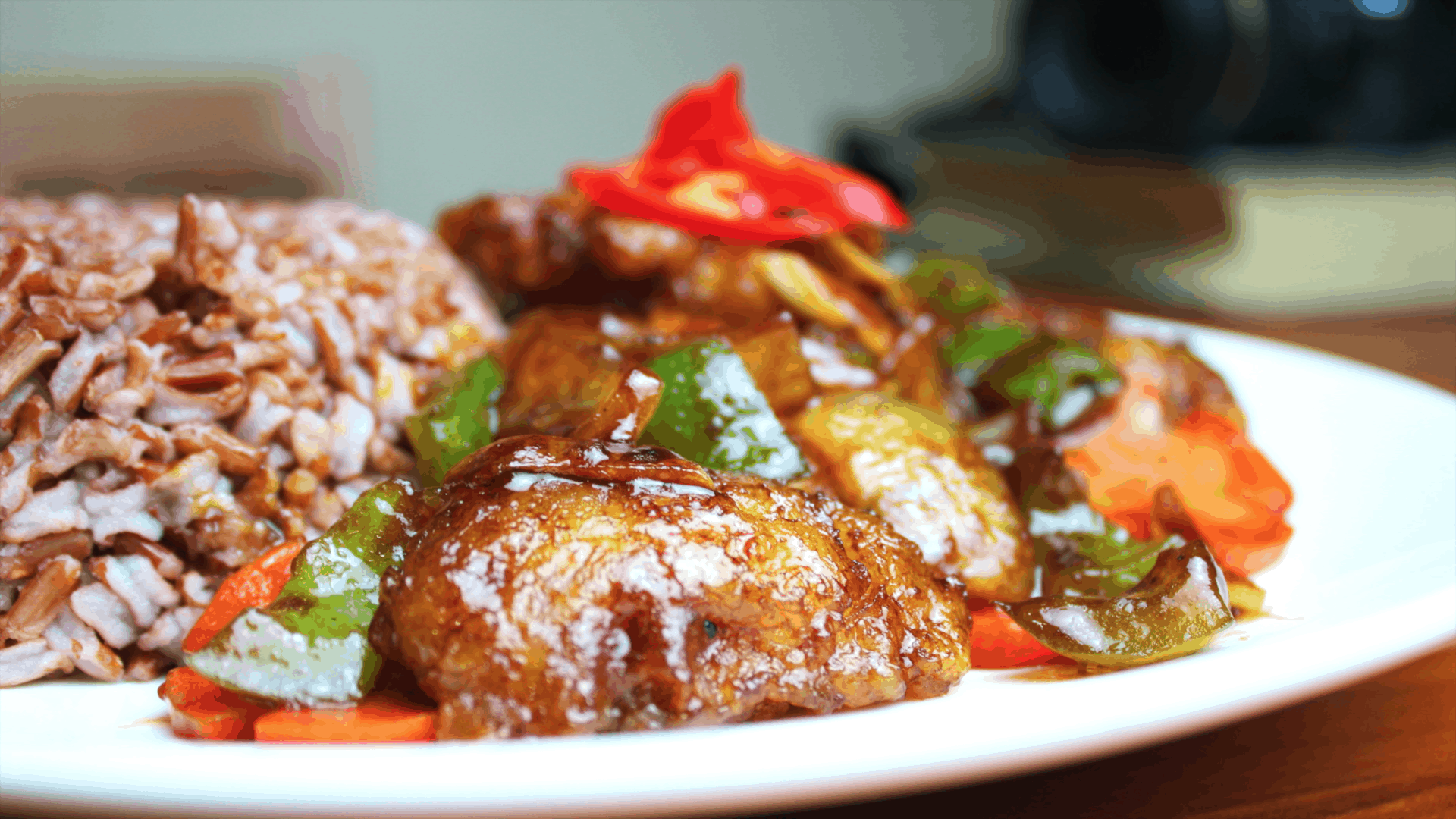 Black Pepper Fish Primera Rice