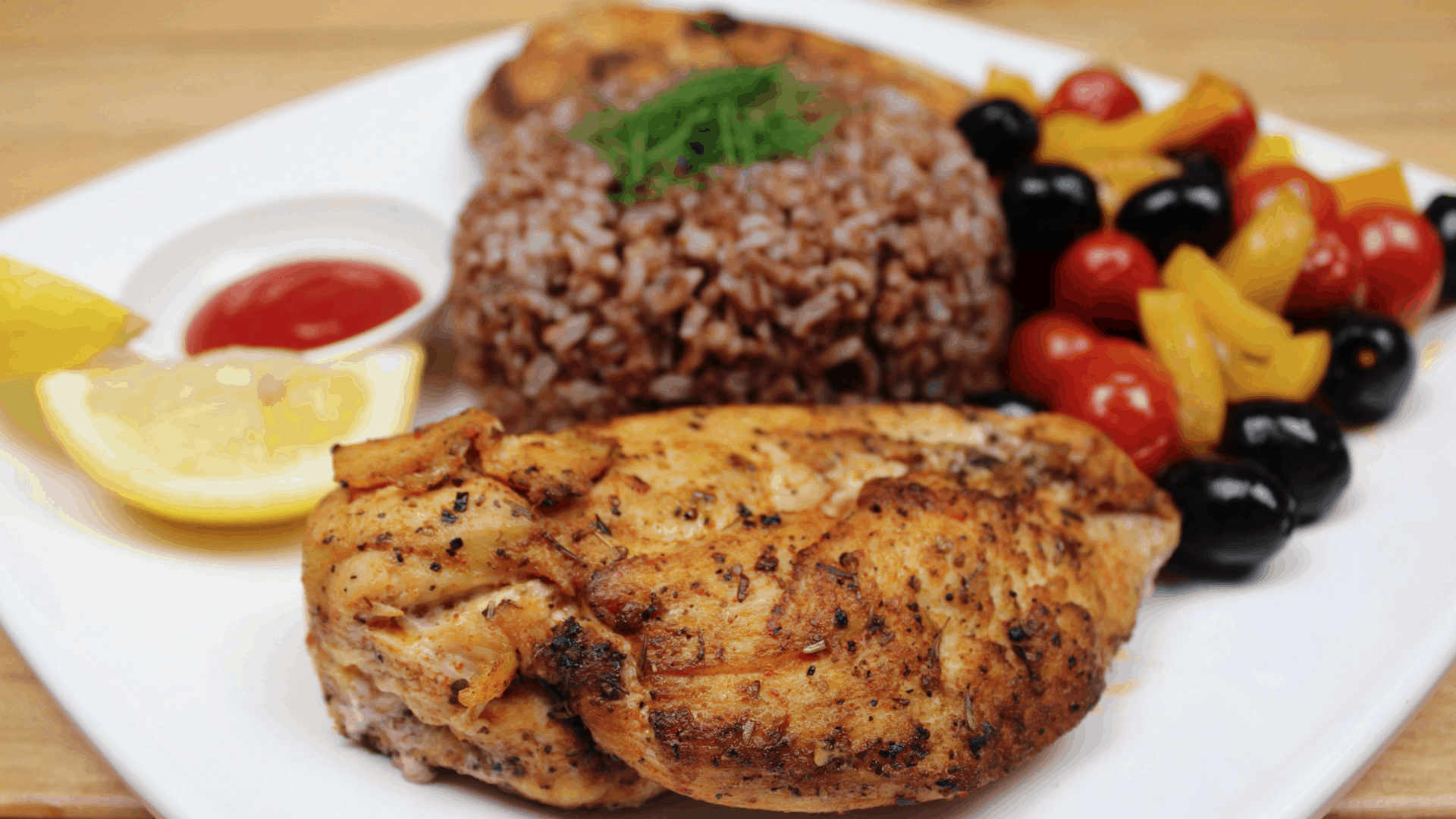 red rice, primera rice, chicken