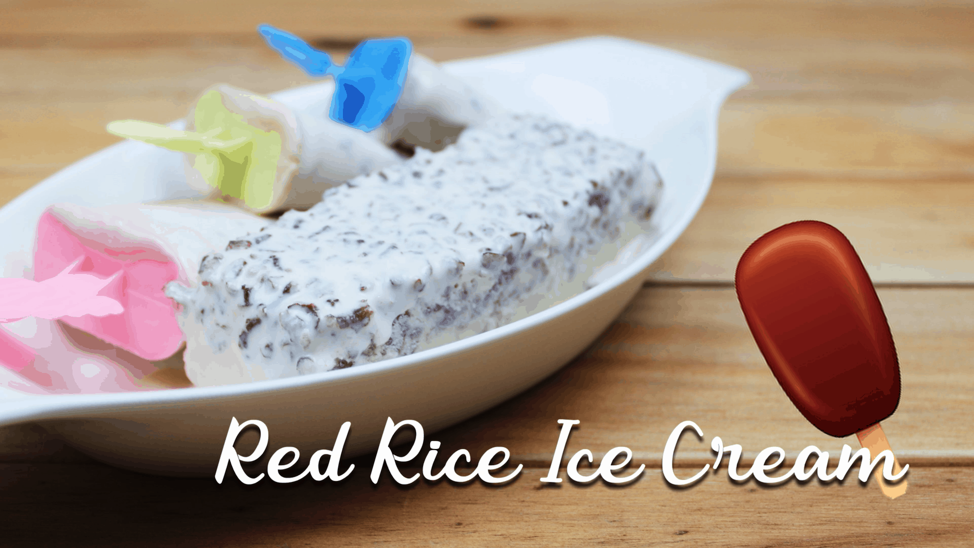 red rice, dessert