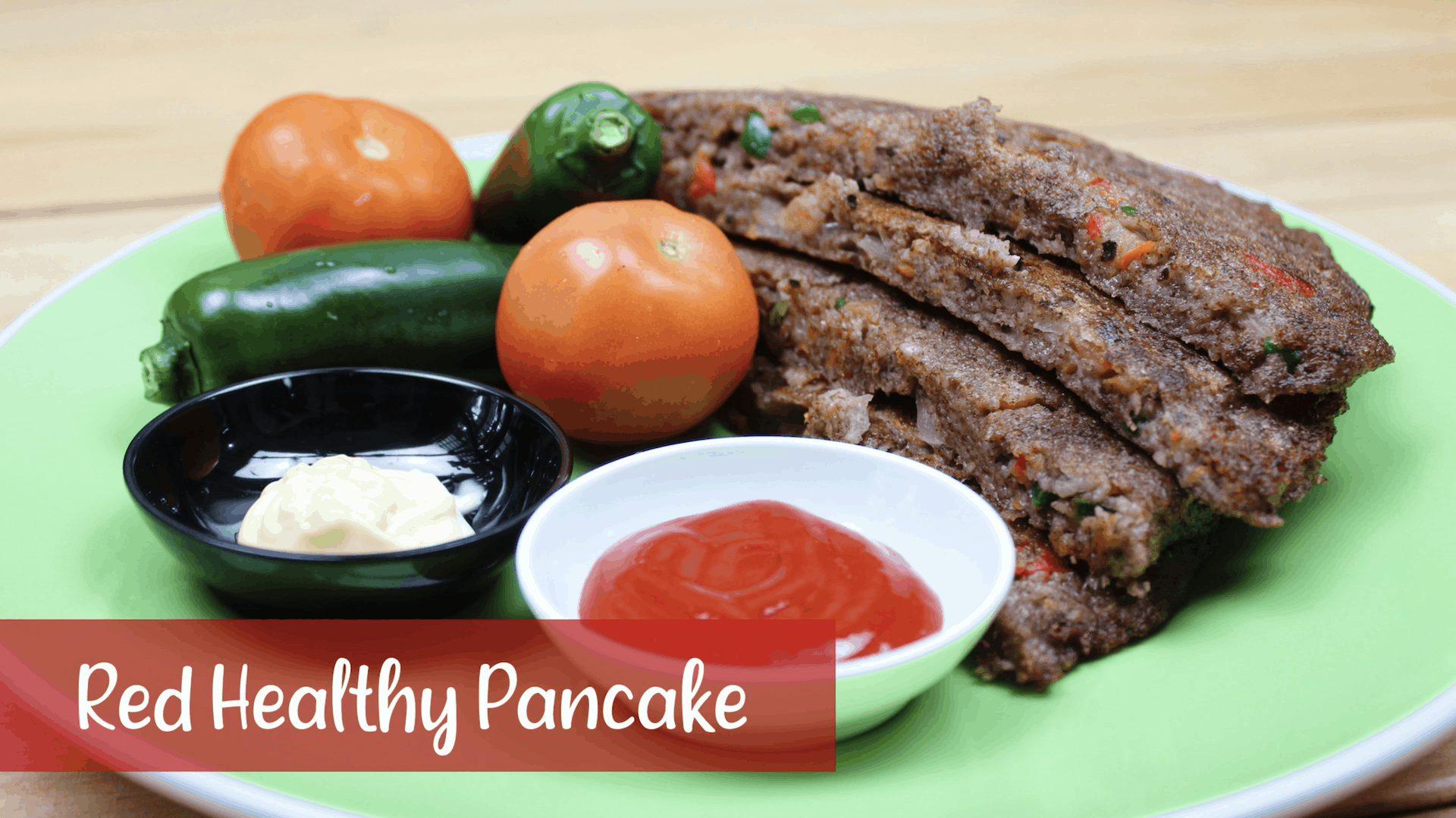 red rice, pancake, recipe