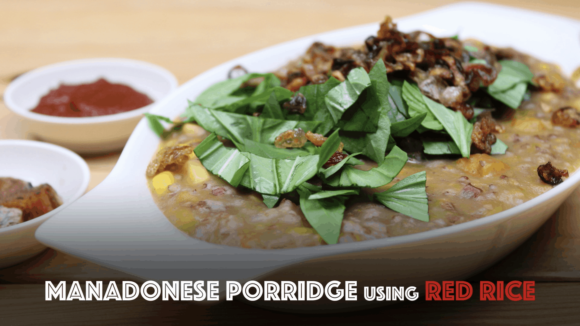 porridge, red rice