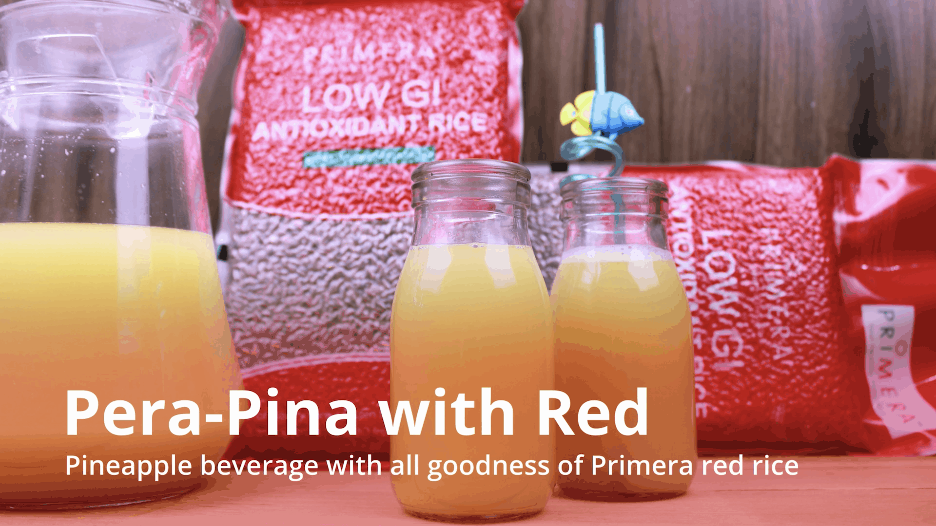 red rice, drink, pera pena