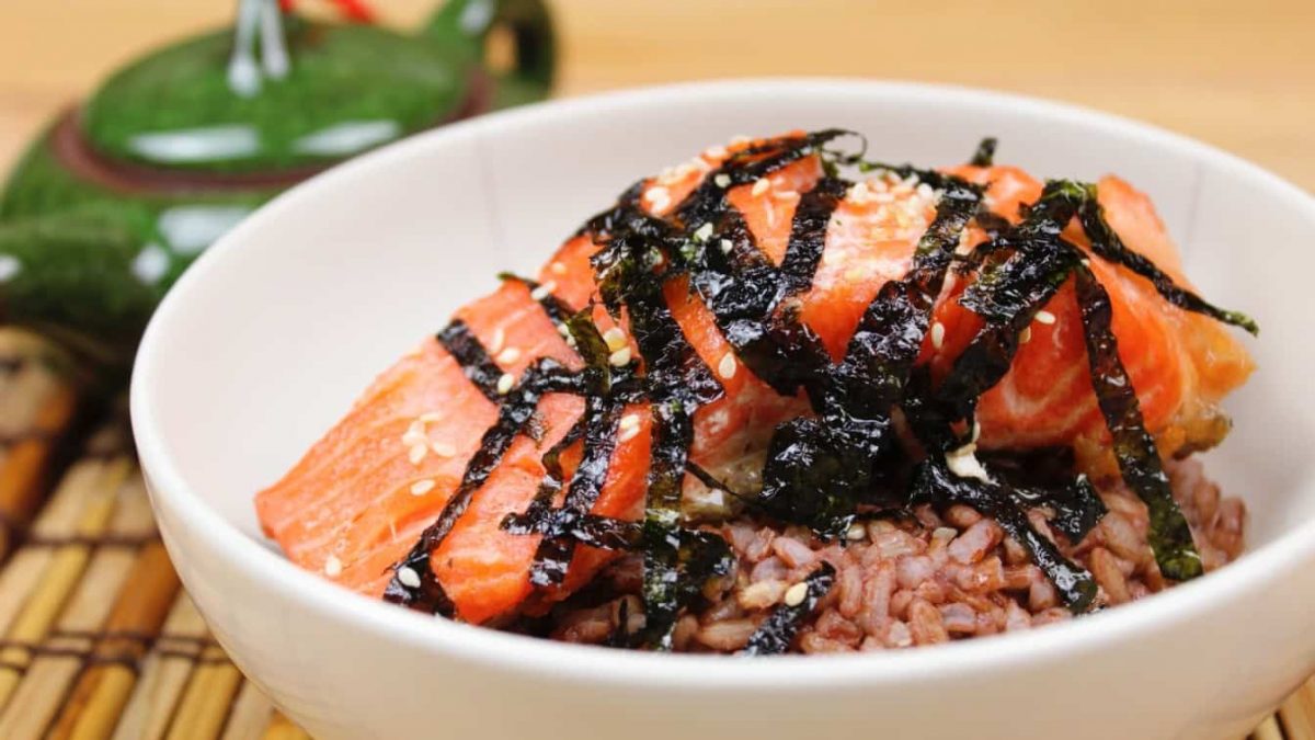 red rice, recipe, ochazuke