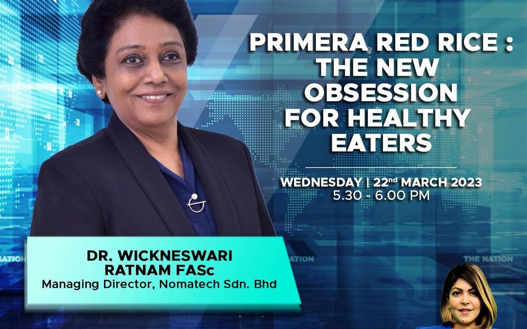 bernama, interview, red rice, healthy