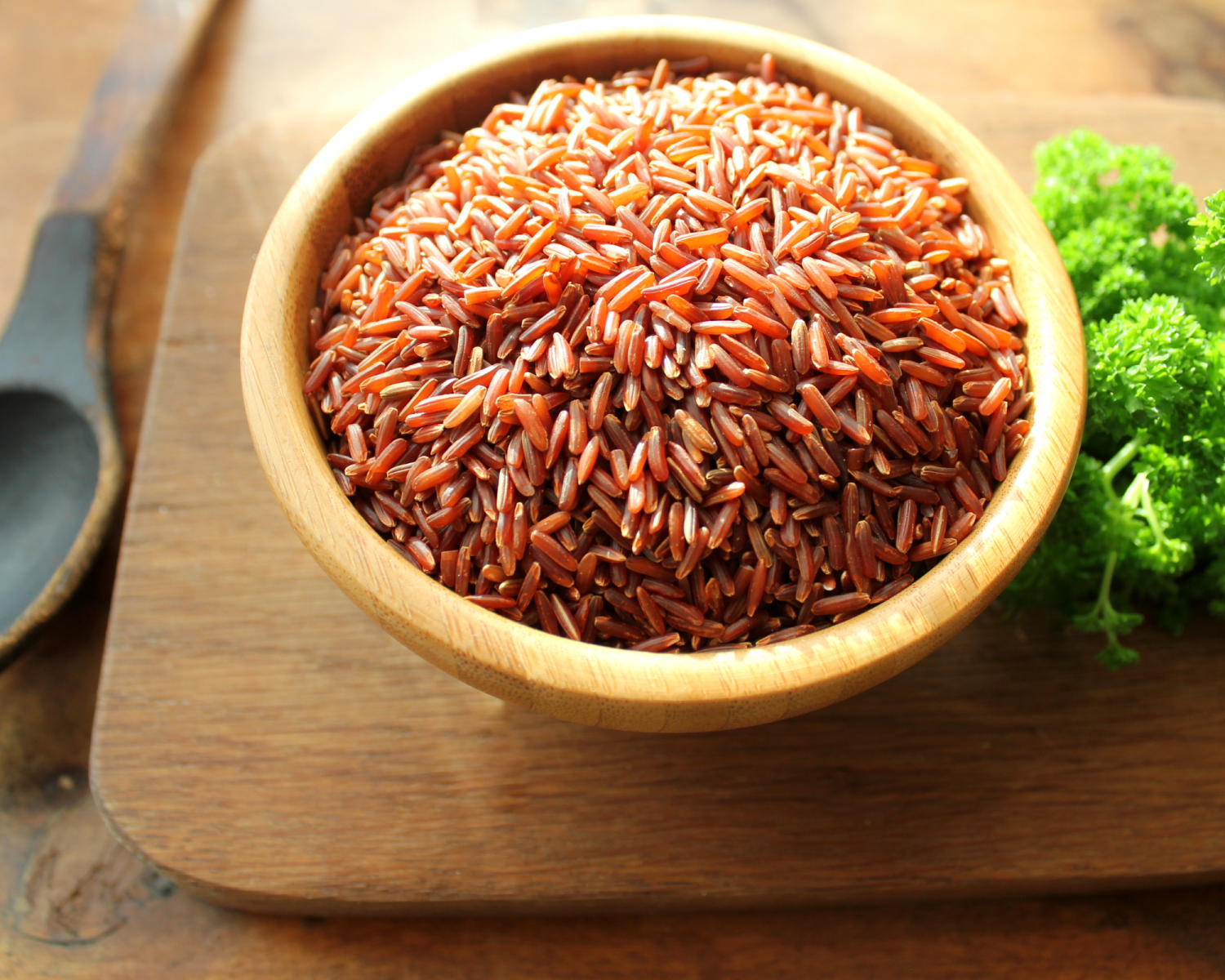 bowl, red rice, grain, primera rice
